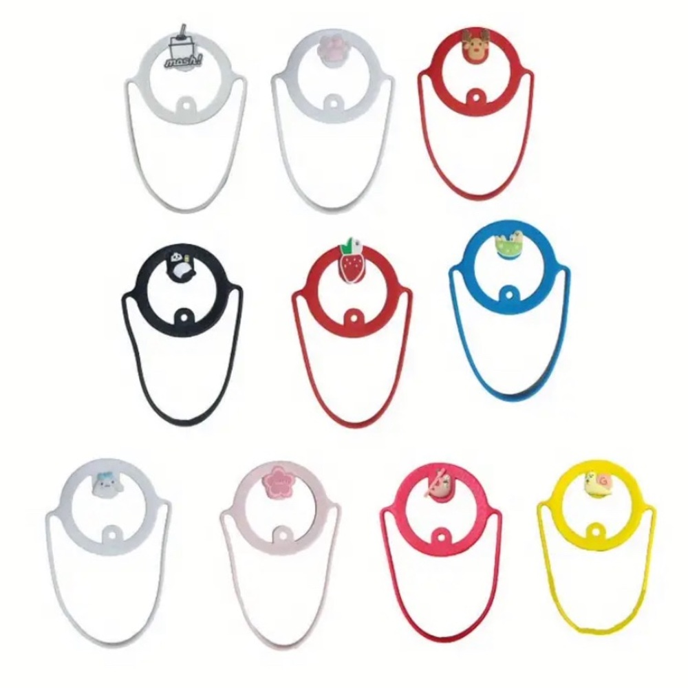 🆕 Cup/Tumbler Holder with 2 Random Charms Silicone & Eco-Friendly - Picture 8 of 15